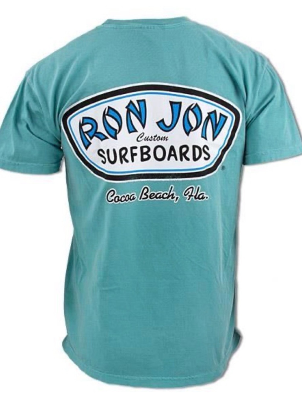 Ron Jon Surfboards Teal Graphic Tee